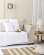 Διακοσμητική Μαξιλαροθήκη 45x45 - Iris White - Image 3