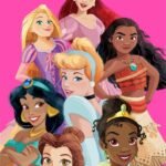 Πετσέτα Θαλάσσης Quick Dry Disney Home Princess 190 70X140 Fuchsia 100% Microfiber