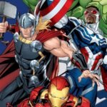 Πετσέτα Θαλάσσης Quick Dry Marvel Avengers 670 70X140 Blue 100% Microfiber