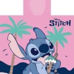 Πόντσο Θαλάσσης Quick Dry Disney Home Lilo & Stitch 195 50X100 Baby Pink 100% Microfiber