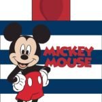 Πόντσο Θαλάσσης Quick Dry Disney Home Mickey 193 50X100 White-Dark Blue 100% Microfiber