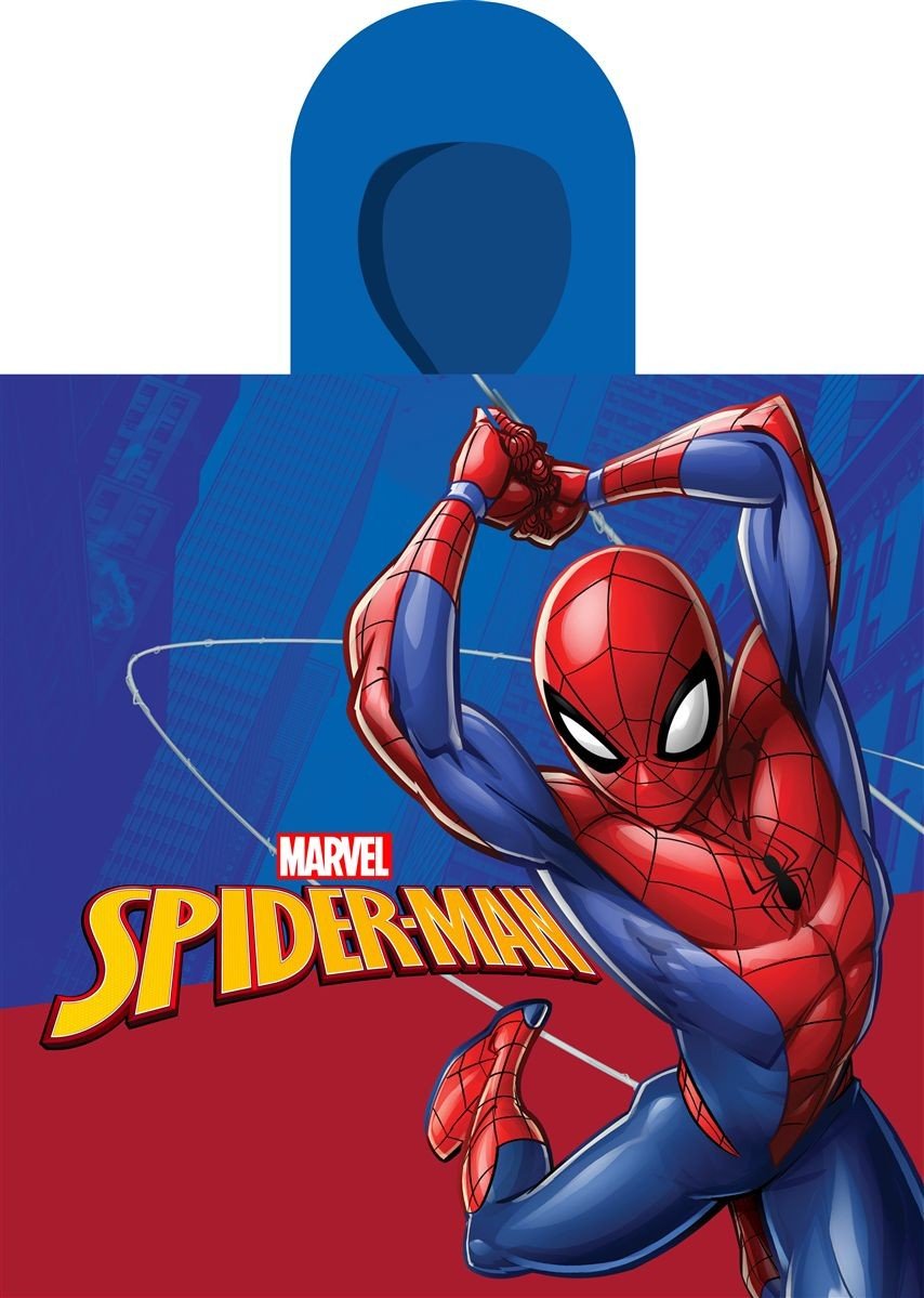 0010643_SKU_54463144033 Πόντσο Θαλάσσης Quick Dry Marvel Spider-Man 197 50X100 Blue 100% Microfiber - Image 1