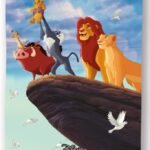 Πετσέτα Θαλάσσης Quick Dry Disney Home Lion King 101 70X140 Sky Blue 100% Microfiber