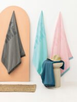 Πετσέτα Θαλάσσης Beach Collection 80x180 TM100 PINK - Image 2
