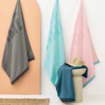 Πετσέτα Θαλάσσης Beach Collection 80x180 TM100 AQUA