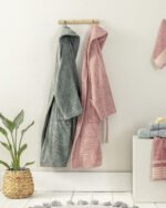 Μπουρνούζι Κιμονό Pure - Apple Pink Nima Home - Image 2