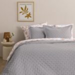 Κουβερλί υπέρδιπλο 220x240 NICO/2 GREY