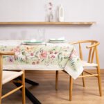Τραπεζοκαρέ Florise Green Gobelin/Στόφα Liolios Home (140x140)