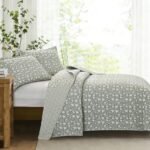 Σετ Κουβερλί Μονό Veronica Green Liolios Home (160x240)