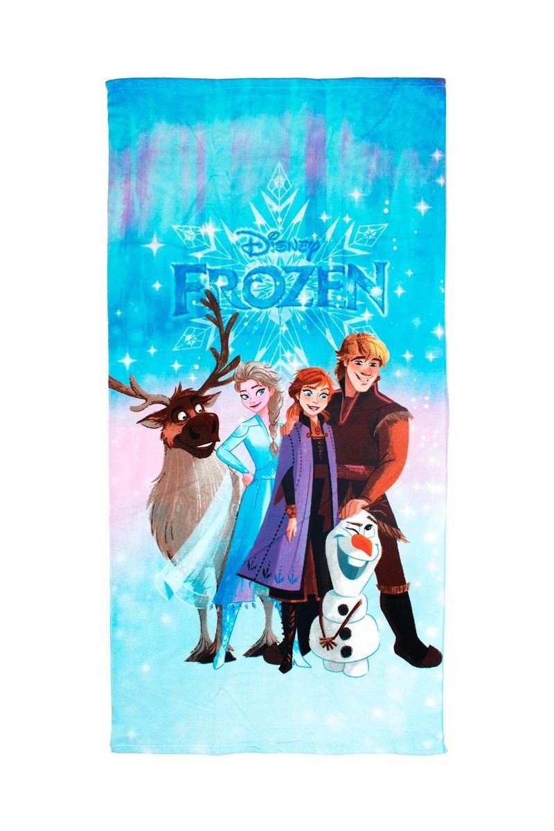 0011499_SKU_54460912054 Πετσέτα Θαλάσσης Quick Dry Disney Home Frozen 551 70X140 Blue 100% Microfiber - Image 1