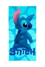 Πετσέτα Θαλάσσης Quick Dry Disney Home Lilo & Stitch 544 70X140 Sky Blue 100% Microfiber