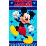 Πετσέτα Θαλάσσης Quick Dry Disney Home Mickey 541 70X140 Sky Blue 100% Microfiber