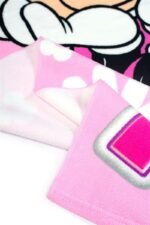 Πετσέτα Θαλάσσης Quick Dry Disney Home Minnie 543 70X140 Baby Pink 100% Microfiber - Image 2