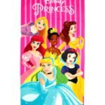 Πετσέτα Θαλάσσης Quick Dry Disney Home Princess 552 70X140 Fuchsia-Pink 100% Microfiber