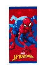 Πετσέτα Θαλάσσης Quick Dry Marvel Spider-Man 531 70X140 Red 100% Microfiber