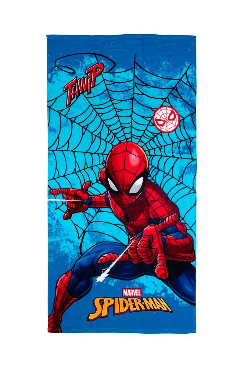 0011538_SKU_54460912078 Πετσέτα Θαλάσσης Quick Dry Marvel Spider-Man 549 70X140 Sky Blue 100% Microfiber - Image 1