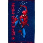 Πετσέτα Θαλάσσης Quick Dry Marvel Spider-Man 558 70X140 Dark Blue 100% Microfiber