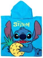 Πόντσο Θαλάσσης Quick Dry Disney Home Lilo & Stitch 539 50X100 Sky Blue 100% Microfiber