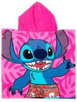 Πόντσο Θαλάσσης Quick Dry Disney Home Lilo & Stitch 556 50X100 Pink 100% Microfiber - Image 2